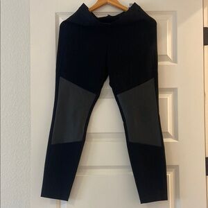 Black Leather Leggings